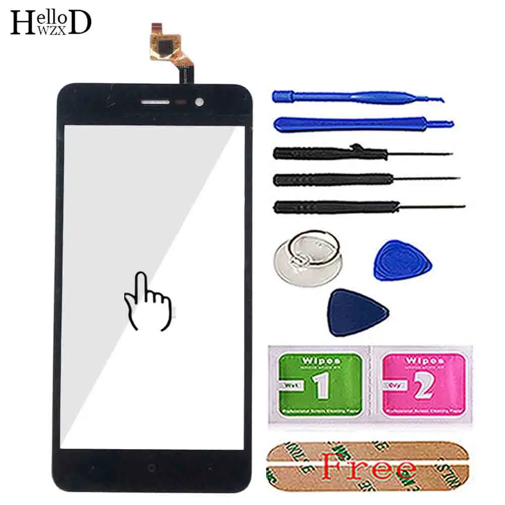 Touch Screen Panel For BQS5591 BQ-5591 BQ 5591 Touch Screen Digitizer Front Glass Lens Sensor Panel Replacement Tools 3M Glue