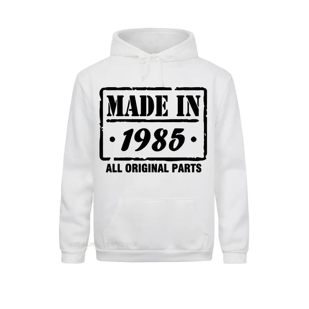 

Men 33rd Birthday Harajuku Hoodies Made In 1985 Mens Funny Hoodies Mens Clothing Oversized Hooded Pullover Harajuku Streetwear