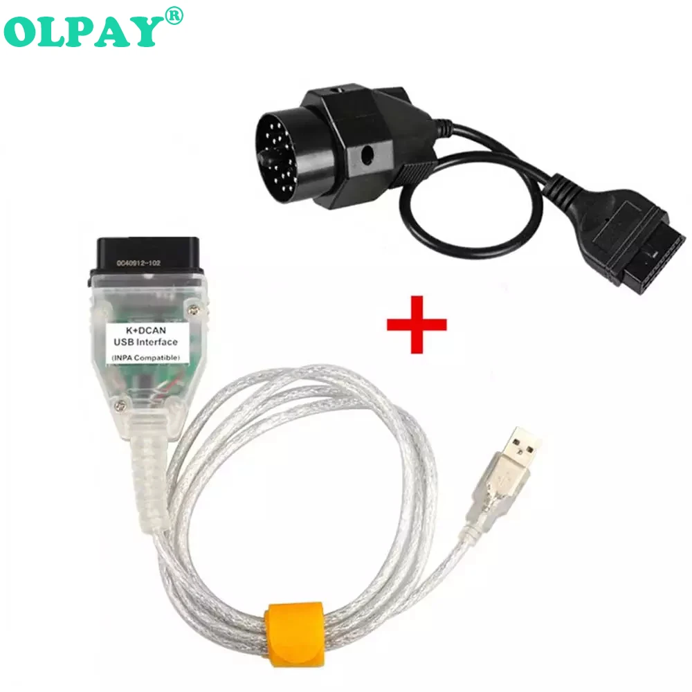 Для BMW INPA K + может с FT232RL чип переключателем для DCAN USB Интерфейс кабель 20PIN |