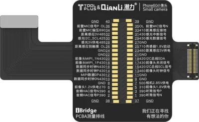 6G Front Camera QianLi iBridge Тестовый Кабель для iPhone 6 6P 6S 6SP дисплей неисправности материнской платы и сенсорная Передняя камера Хвостовая заглушка ремонт задней камеры - Цвет: 6G Front Camera