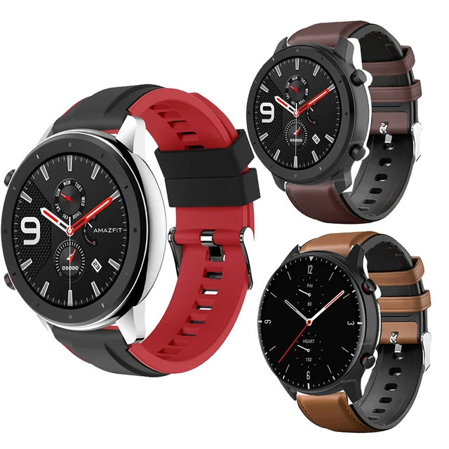 Correa de repuesto para Amazfit GTS 3 2 Mini BIP U Pro, correa de silicona  para Xiaomi Amazfit POP GTR, 42mm, ZEPP E - AliExpress