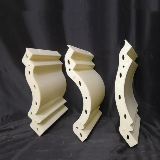 35 Cm/13,78In Tető Felső Dekoráció Eave Vonal Betonformát, Cement Karnis Penész -S Forma, Belső És Külső Ívelt - Image 6