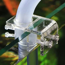 Аквариумная фильтрация для водопроводного фильтра шланг прозрачный акриловый держатель для крепления трубки бак аксессуары AT013
