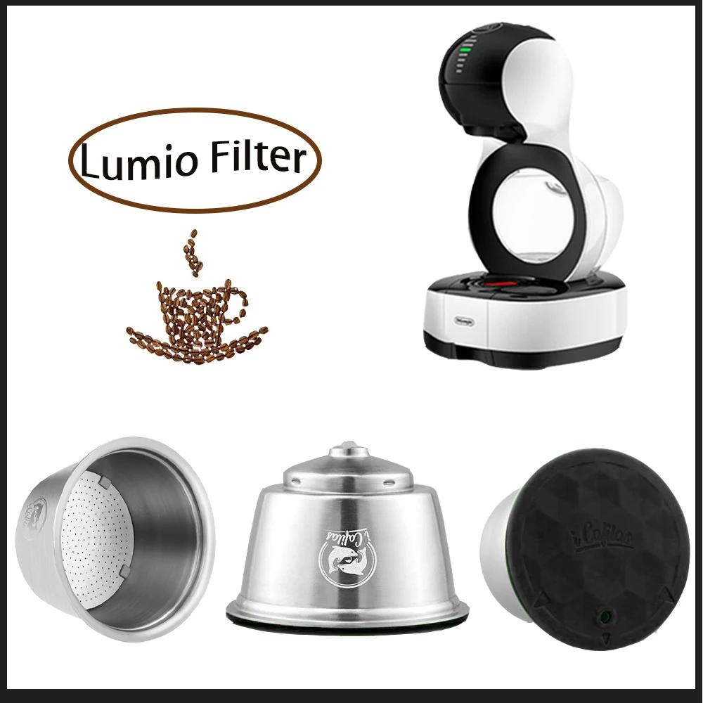 Reusable Coffee Capsule Cup Compatible For Nescafe DolceGusto Lumio