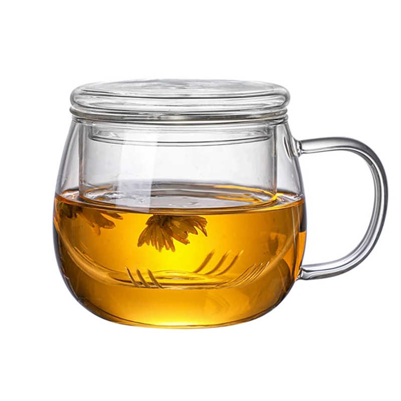 Glass Tea Cup 300Ml Borosilicate Coffee Maker | Дом и сад