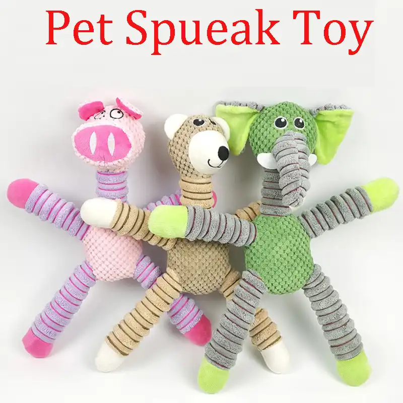 かわいいペット犬猫のぬいぐるみsqueakサウンド犬のおもちゃおかしいフリース耐久性かむモルおもちゃすべてのペットライオンクマ豚かむ用品 犬のおもちゃ Aliexpress