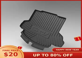 

1Set Car Cargo rear trunk mat For Honda CR-V CRV 2017 2018 Styling Boot Liner Tray Waterproof carpet Anti-slip mat Accessories