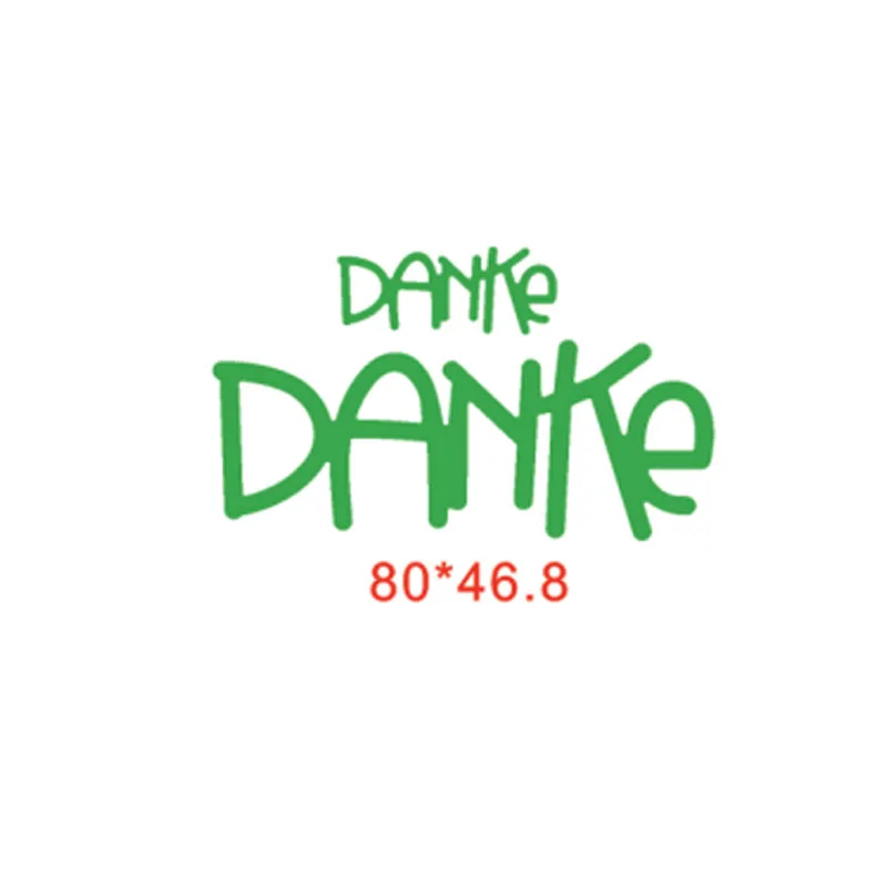 

Danke German Word Die Cuts For Card Making German Word Danke dies scrapbooking metal cutting dies new 2019