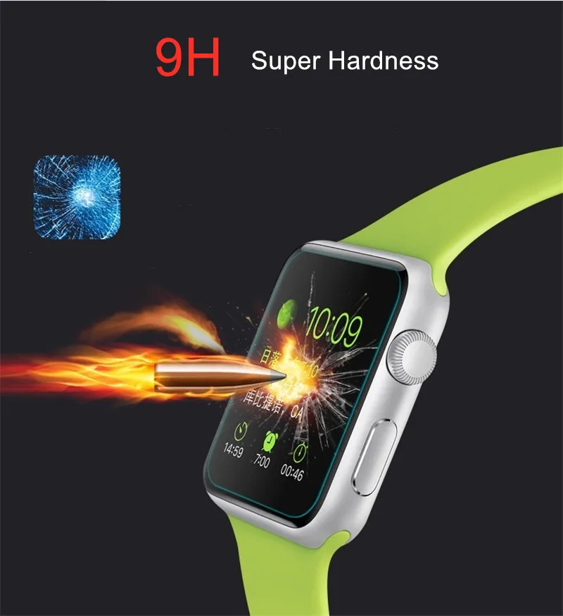 HD экран протектор тонкий apple Watch для apple Watch 4 3 2 ROCK гидрогель полная защитная пленка для apple Watch 38/40/42/44 мм