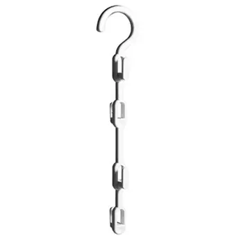 

Wardrobe Space Saving Clothes Hanger Hook Rack Plastic Clothing Closet Organizer Bedroom Storage High Quality and Brand New