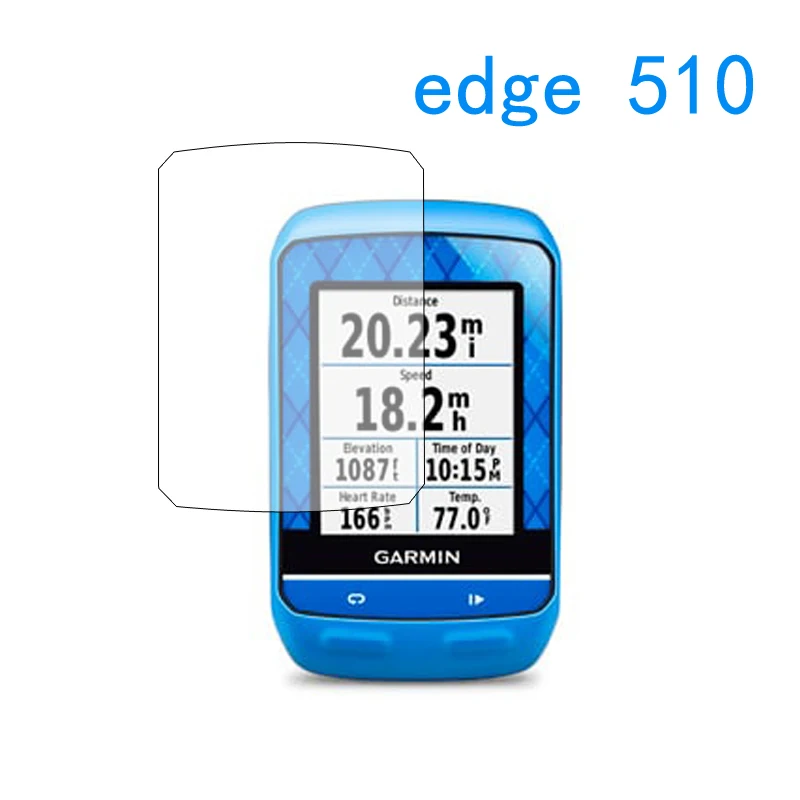 Мягкая прозрачная защитная пленка для экрана Защитная Garmin edge 510 edge510 Аксессуары GPS