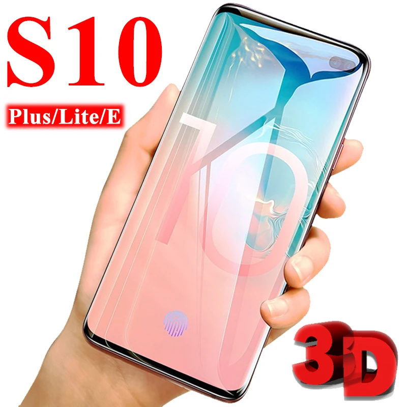

Screen Protector On For Samsung Galaxy S10 Plus Lite S10plus 10S S10E S 10 10E Samsun Gaxaly 10plus Protective Glass Protection