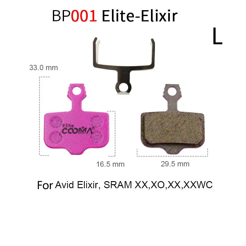 2 PCS Ceramic Bicycle Brake Pads for SRAM Avid Shimano Magura Hayes Formula Hope MTB Road Bike | Спорт и развлечения