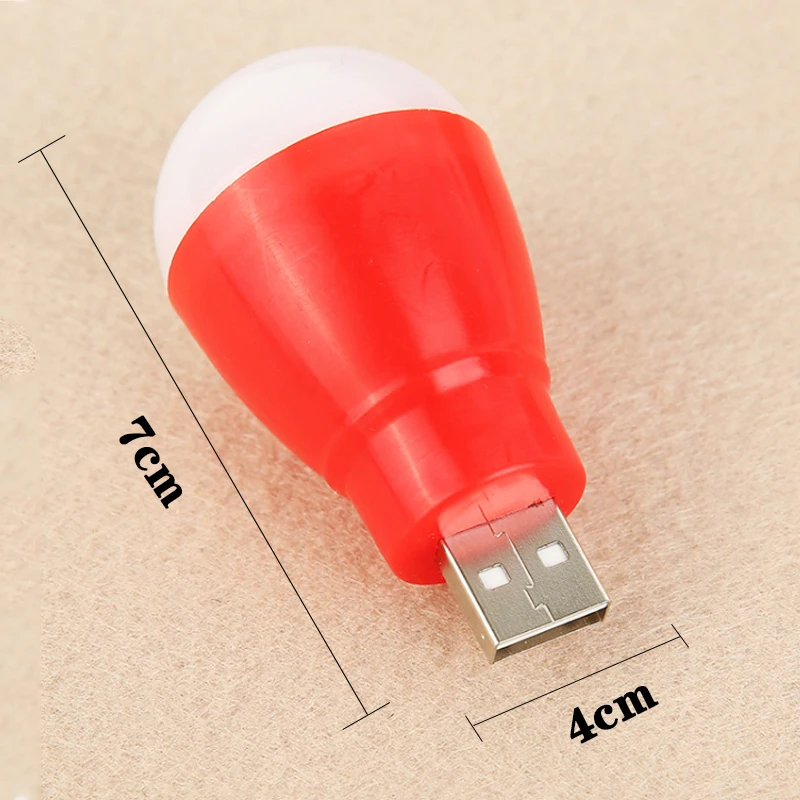 5 Вт USB портативная светодиодная Энергосберегающая лампочка USB для ночного рынка наружная Ночная Беспроводная компьютерная Мобильная мощность аварийные огни