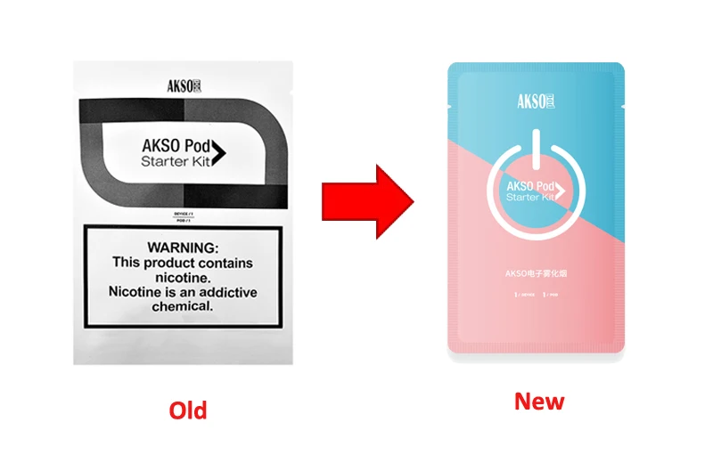 AKSO体验装更换包装
