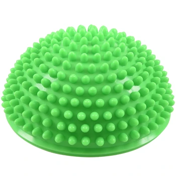 

Yoga half ball fitness appliance oefening massage stepping stones balance pods gym yoga pilates Green
