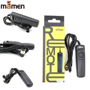 

MAMEN MC-DC2 MC-30 RS-60E3 RS-80N3 Photography Camera Remote Shutter Release Camera Remote Controller Cord For Canon Nikon