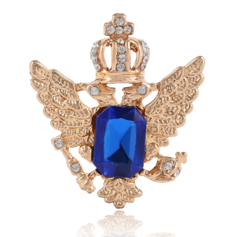 

Europe And America Retro Corsage Hot Selling Crown Brooch New Style Flamingo Top Grade Brooch