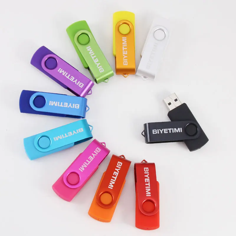 Usb флеш накопитель Biyetimi 128 ГБ 64 32 16 8 Гб|metal pen drive|128gb usb flash drivepen drive 64gb |