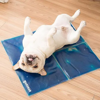 

Dog Cooling Mat Pet Teddy Mattress Cool Ice Pad Bed Cat Cushion Summer Solid Gel Keep Cool Pet Cooling Dog Mat For Dogs B