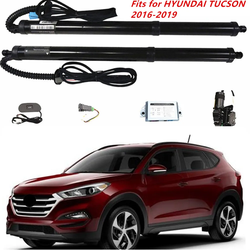 Подходит для HYUNDAI TUCSON- автомобильные аксессуары Интеллектуальный Электрический задний ворота модифицированный Автомобильный багажник поддержка стержня хвост дверной переключатель