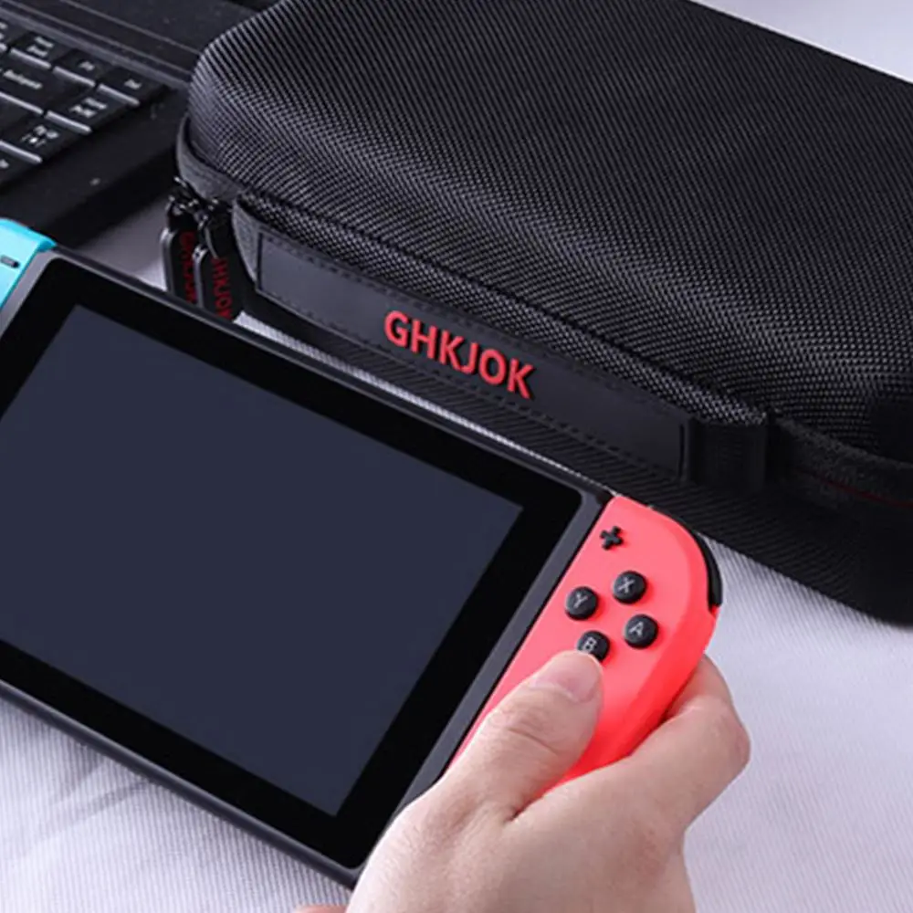 Противоударная сумка для хранения подходит для игровой консоли nintendo Switch и аксессуаров портативный чехол для переноски Защитный Водонепроницаемый Чехол