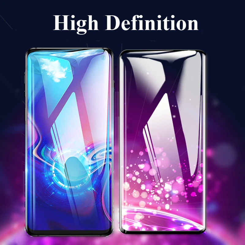 3D защитное стекло на samsung Galaxy S10 Plus Lite S7 S 10 E Light Armor Lite10 Life Verre дисплей безопасности