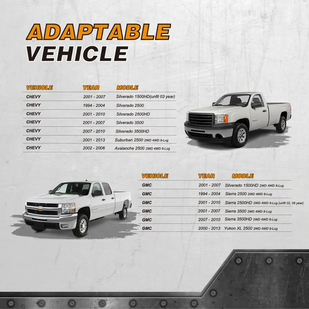 KSP 1 3 &quotключ для торсионных брусков с расширителем ударов Silverado Sierra 1500HD 2500HD 3500HD 2001