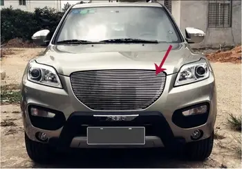 

High quality stainless steel Front Grille Around Trim Racing Grills Trim 2012-2013 For LIFAN X60