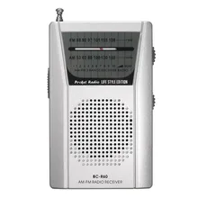 Мини Серебряный портативный светодиодный AM/FM телескопическая антенна радио динамик низкое энергопотребление радио приемник