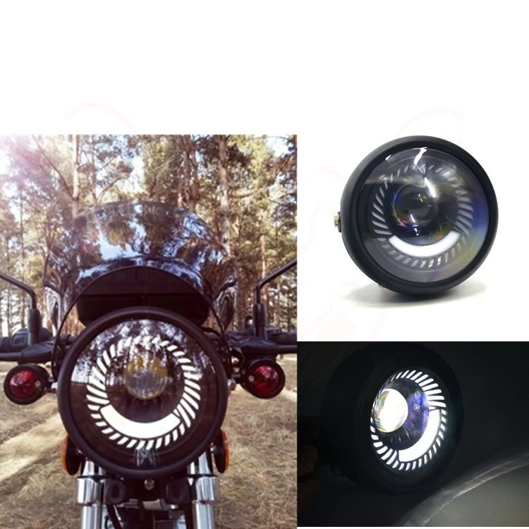 

Motorcycle accessories modified LED retro headlamp CG125 GN125 headlamp LED headlamp