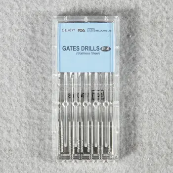 

2Boxes Dental GATES Glidden Drills File 32mm #1-6 Endodontic Root Canal Instrument Lab Materials