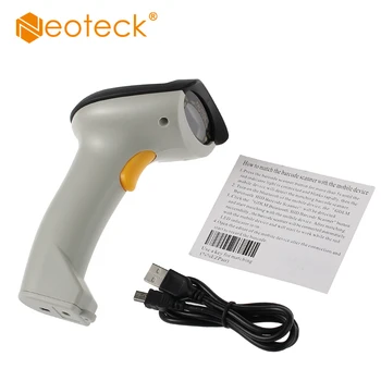 

Neoteck Bluetooth Handheld Laser Barcode Scanner Wireless USB Barcode Scanner Bluetooth QR Bar Code Reader For Windows iPad