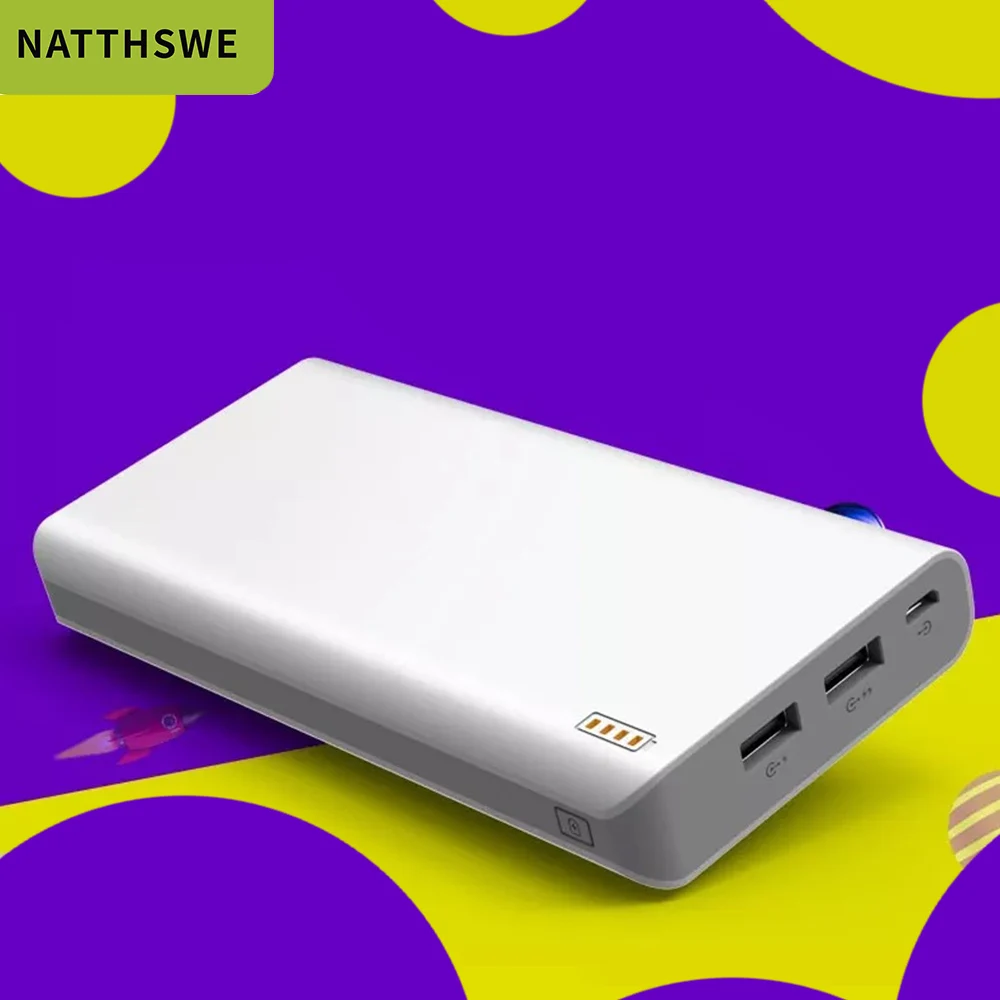 NATTHSWE 20000 mAh power Bank PD Быстрая зарядка 3,0 20000 mAh power bank для Xiaomi Mi 9 портативный внешний аккумулятор