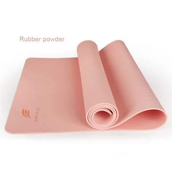 

Yoga Mat 1830*610*10mm TPE Non Slip Carpet Mats Thick Pad Fitness Pilates Mat for Outdoor Gym Exercise Fitness With Carry Rope