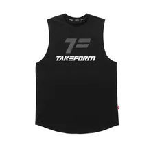 Весна и лето стиль без рукавов Фитнес жилет Спорт на открытом воздухе баскетбол одежда Чистый Хлопок Эластичность свободные без рукавов