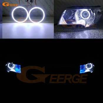 

For SKODA SUPERB 2 II 3T 2008 2009 2010 2011 2012 2013 pre Facelift Excellent Ultra bright COB led angel eyes kit halo rings
