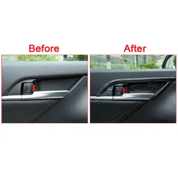 

For Toyota Camry 2018-2020 Door Handle Bowl Cover ABS plastic Inner Accessories