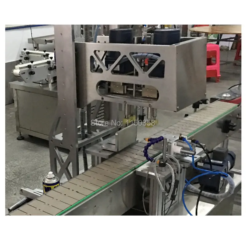 Автоматическое наполнение укупорка герметизация жидкости машина