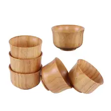 4 шт деревянная чайная чашка цельная деревянная чайная чашка винная кружка для ресторана дома отеля
