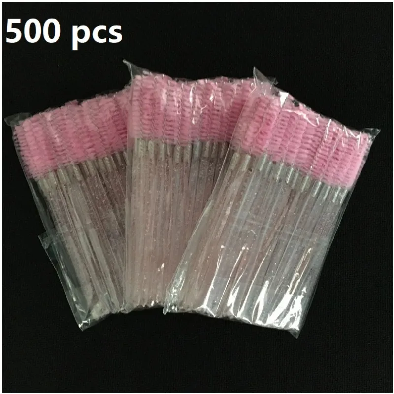 50/500 шт. блестящие щеточки для бровей | Красота и здоровье