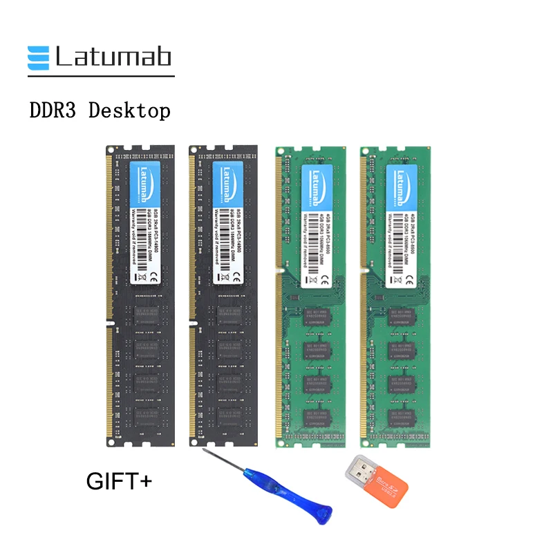 Оперативная память Latumab DDR3 4 ГБ 8 16 1866 МГц 1066 14900 Память Dimm для настольного