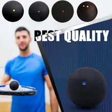 

1pcs Squash Ball High Bounce Fast Speed Training Rubber Blue For Beginner Newcomer Ball Dot Single Z2x9
