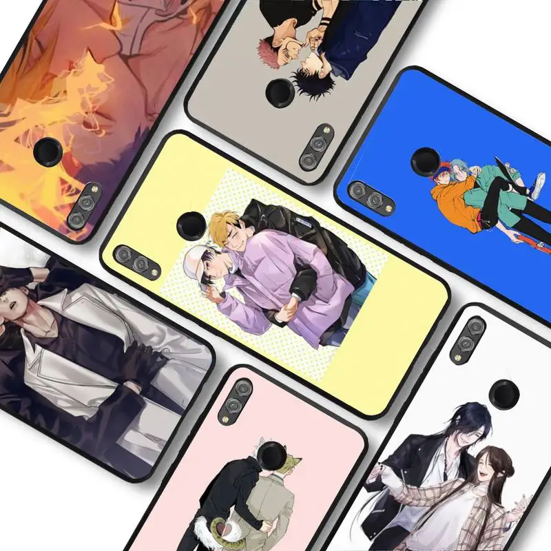 Anime BL Gay Phone Case For Huawei honor 10Lite 10i 20 8x 10 Funda for Honor 9lite 9xpro | Мобильные телефоны и