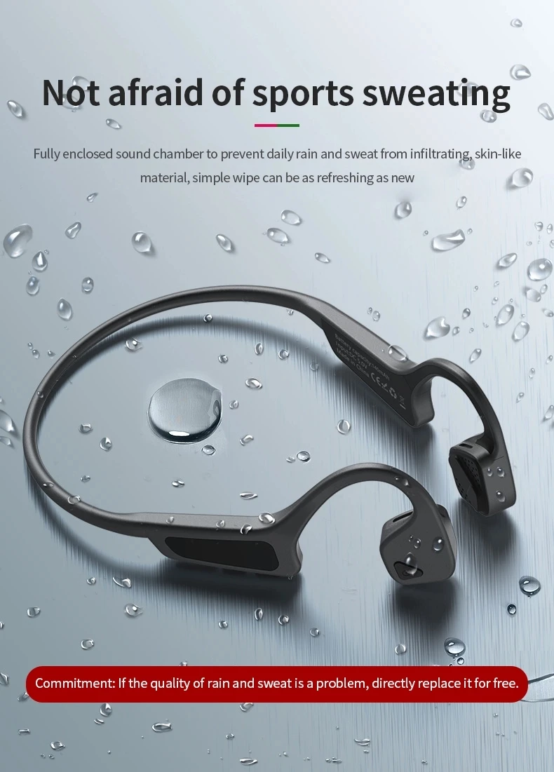 

G18 2020 Men's and Women's New Bluetooth Wireless IOS Android Bone Conduction Earphone Bluetooth Handsfree Airdots Pro 2 Sport
