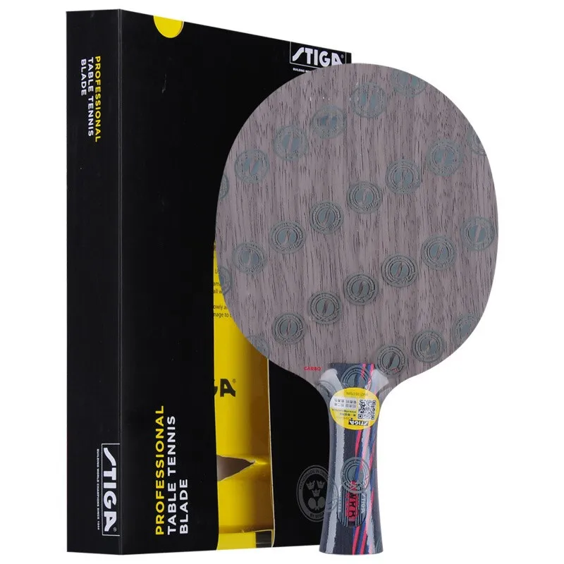 STIGA CARBON 7 6 WRB лезвие для настольного тенниса (7 + углеродный слой) ракетка пинг понга
