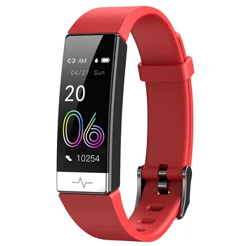 

Smart Watch Touch Control Wristband Bracelet Fitness Tracker Sport IP68 Waterproof Pedometer TPU Heart Rate Monitor Rechargeable