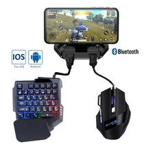 SH VA 019 – manette de jeu clavier et souris pour téléphone Mobile, Bluetooth 5.0, adaptateur PUBG pour Android et IOS 