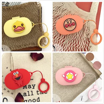 

Cartoon Earphone Case for Xiaomi Redmi AirDots 2019 New Case Cover Wireless Bluetooth Earphone Cases with Ring for Xiaomi Redmi