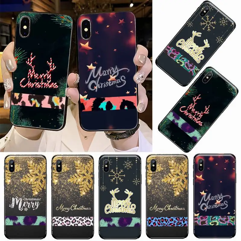 

Christmas fashion funny cute Phone Case for iPhone 11 12 pro XS MAX 8 7 6 6S Plus X 2020 XR Mini